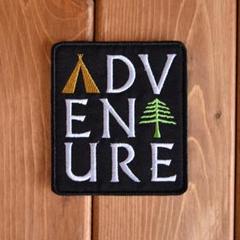 Adventure tent 刺繍ワッペン Patch