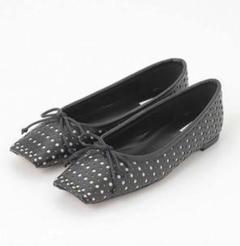 CHEMBUR(チェンバー) / フラットパンプス/--/BLK/レザー | 中古