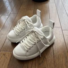 ボッテガヴェネタ■美品　イントレチャート レザースニーカー レディース24cm BOTTEGA VENETA(ボッテガヴェネタ) イントレチャートレザー