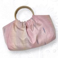 アンティークキルト　ダブルウエディング　リメイク　グラニーバッグ ハンドメイド アンティークキルトダブルエックス - アンティークショップWish&