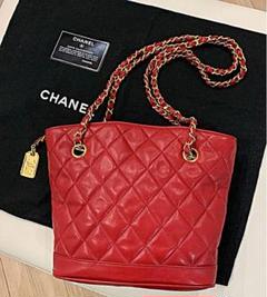 ♥︎CHANEL♥︎マトラッセミニショルダーバッグ♥︎希少カラーレッド♥︎ヴィンテージ♥︎