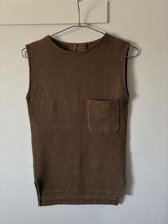 Whim Gazette ベージュ ノースリーブ トップス Whim Gazette｜シアーノースリーブシャツ | Rakuten Fashion