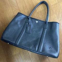【美品】バーニーズニューヨーク メルセデスベンツ レザー トートバッグ