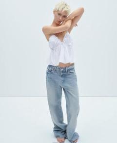 ZARA 新品 リボン バルーン ポプリン トップス　ブラック　XSサイズ ZARA 新品 リボン バルーン ポプリン トップスブラックXSサイズ