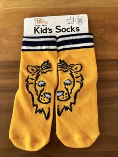 KID's TEMPO ライオン柄キッズ靴下 16cm~18cm