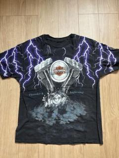 【激レア】Harley-Davidson スウェット thunder サンダー 激レア 90s Harley Davidson サンダーライトニング Tシャツ