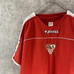 セビージャFC Joma サッカーシャツ　Mサイズ 日本Lサイズ　ゲームシャツ