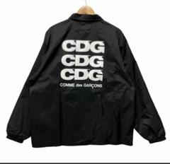 ★COMME des GARÇONS CDG ナイロンジャケット ブラックL★ COMME des GARÇONS ブラックナイロンジャケット - メルカリ
