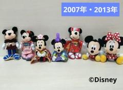ディズニー ミッキーぬいぐるみバッジ ミニーぬいぐるみバッジ　まとめ売り