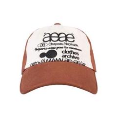 aeae / WEB LOGO CAP 5 PANNEL BALL キャップ