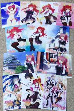 落第騎士の英雄譚　ポストカード　ブロマイド　12種セット 落第騎士の英雄譚ポストカードブロマイド12種セット