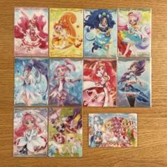 【M487】プリキュア　ウエハース　カード、シール　467枚　まとめ売り M487】プリキュア ウエハース カード、シール 467枚 まとめ売り
