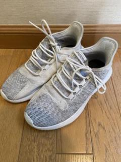 adidas メッシュランニングシューズ ホワイト/グレーのサムネイル