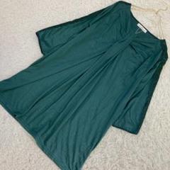 《美品》ACTRESSPRINCESS チュニック グリーン 11 レース