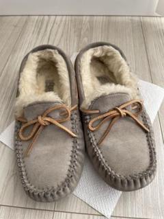 【新品未使用】UGG モカシン ダコタ　グレー23cm UGG アグ シューズ モカシン DAKOTA ダコタ ムートン シープ