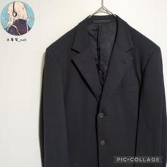 GUCCI　テーラードジャケット　紺ブレ　シングル　3釦　44　メンズ　L相当