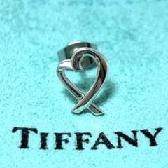 TIFFANY&Co.ティファニー　ラビングハートピアス片耳　シルバー925