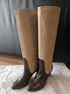 steaven alanブラウン レザー ロングブーツ steaven alanブラウン レザー ロングブーツ