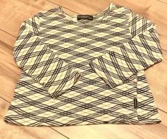 ★Burberry バーバリー 長袖カットソー ロンT 90cm チェック柄★