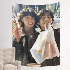 ☆ BTSタペストリー　ジョングク JUNGKOOK テヒョン V テテ ☆