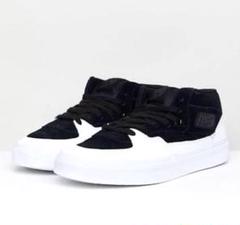 VANS HALF CAB ブラックxホワイト　スケーター　キャバレロ　PUNK