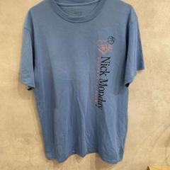 【希少品】aktr NICK TEE ブルー　L