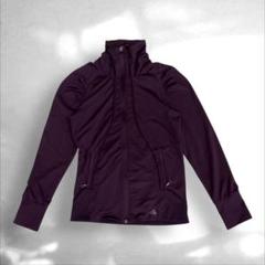 S-323 adidas ストレッチジップウェアジャケットCLIMALITE L