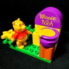 【90's ヴィンテージ】LEGO　レゴ　デュプロ　ディズニー　くまのプーさん