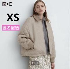 【新品・タグ付】ユニクロシー　パフテックブルゾン　ブラウン　L UNIQLO C ユニクロシー パフテックブルゾン LブラウンBrown 匿名