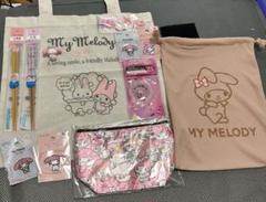 マイメロディー　サンリオ　トートバッグ　アップリケ　ポーチ　巾着　値下バラ売不可