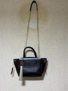 【総計約10万】美品　フミコダ　チェーンストラップ付ミニバッグタッセルチャーム付 97 タッセルキーホルダー＊ミニバッグチャーム付き✨ハンドメイド✨