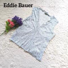 Eddie Bauer エディー・バウアー【リーフ】【袖フリル】ノースリーブ
