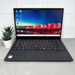 【高性能】ThinkpadX1カーボン☘8世代i7メモリ16☘️NVMe512