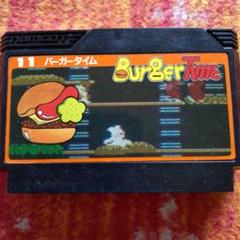 ファミリーコンピュータ - 当時ゲーセンをにぎわせた傑作! 美品 バーガータイム 箱説ハガキチラシシール付き ファミリーコンピュータ - 当時ゲーセンをにぎわせた傑作! 美品