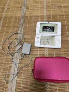 ニンテンドー3DS LL ピンク本体 充電器・ケース付き