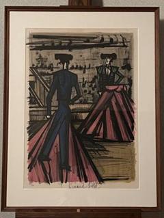 ベルナールビュッフェ　大判リトグラフ ドン・キホーテ版画+α33枚　97/200 ベルナールビュッフェ 大判リトグラフ ドン・キホーテ版画+α33枚