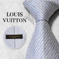 LOUIS VUITTON ストライプネクタイ 青　モノグラム　極美品 楽天市場】LOUIS VUITTONルイヴィトン メンズネクタイ