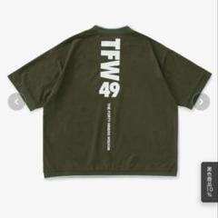 24ss】TFW49 半袖ポロシャツ XL オリーブ