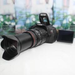 ❤️新品カメラバック付き❤️Canon EOS kiss X5 望遠レンズセット ショット数わずか！✨Canon Kiss X5 望遠レンズセット✨カメラ