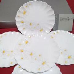 Christian Dior　ディオール　クロコサック　ケーキ皿　５枚　19cm Christian Dior ディオール クロコサック ケーキ皿 5枚 19cm