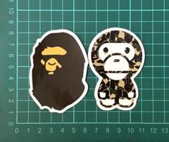 A BATHING APE のシール　　非売品 A BATHING APE - A BATHING APE 付録系のシール11枚の通販 by 猿