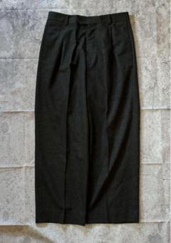 90's archive Giorgio Armani ウールワイドスラックス 極上 archive 90s giorgio armani ウールスラックス - メルカリ