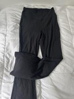 Lululemon ハイウエスト ブラック フレア　ヨガパンツ　サイズL