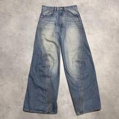 NVRFRGT 3D TWISTED WIDE LEG JEANS SIZE1