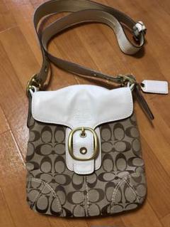 COACH】コーチ レザー バーシティ ウォーター ボトル ケース
