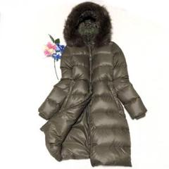 極美品　デュベティカ　ダウンコート　デネブ　リブ　3WAY　ブラック　36 極美品デュベティカダウンコートデネブリブ3WAYブラック36