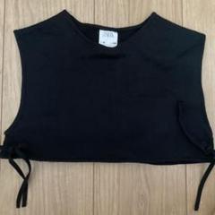 ZARA 黒 クロップドベスト サイズ6