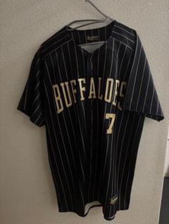 【メーカー公式ショップ】 BUFFALOES ユニフォーム 西川龍馬＋タオル付き 7 NISHIKAWA 応援グッズ