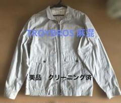00s Troy Bros フェイクスエード ボンバージャケット ブルゾン 101110_black.jpg