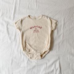 美品 テータテート ロンパース 70
